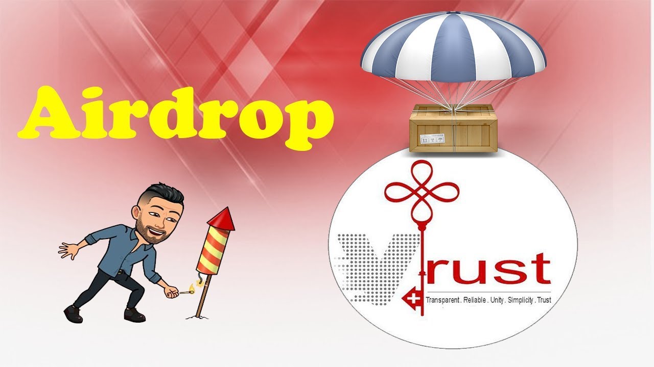 $26 d&oacute;lares no Airdrop Bot da V-Trust