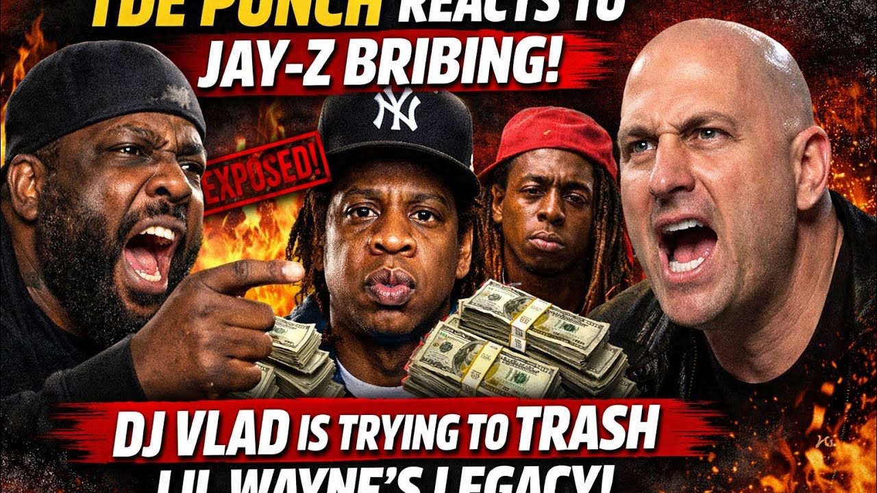 TDE PUNCH REACTS TO VLAD SAYING JAY Z TRIED TO GET TORY KILLED AND BASHING LIL WAYNE 