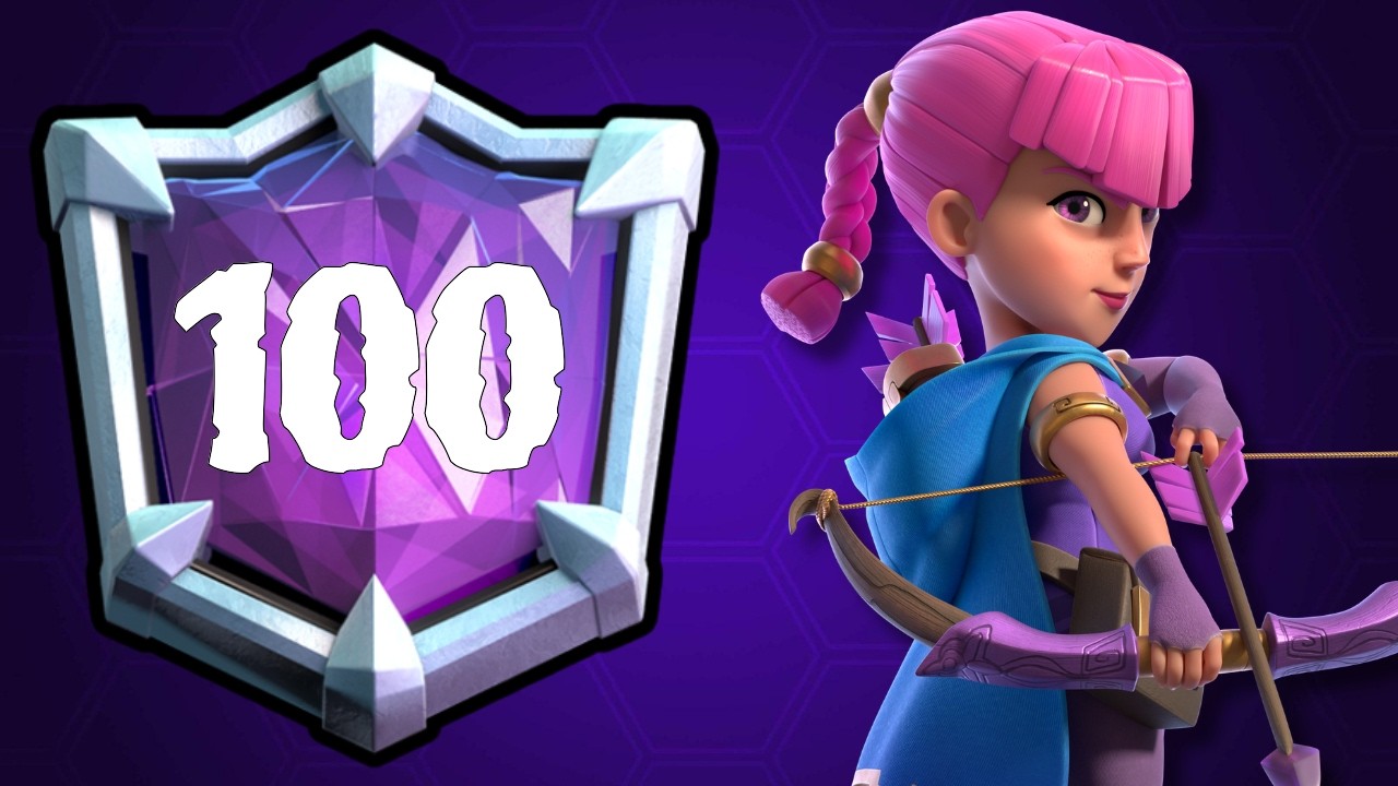How I reached 3300 Medals with 3.0 Xbow Cycle - Clash Royale
