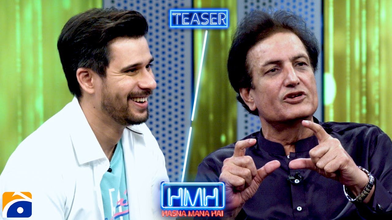 Khalil-ur-Rehman Qamar In Hasna Mana Hai With Tabish Hashmi | TEASER | Geo News