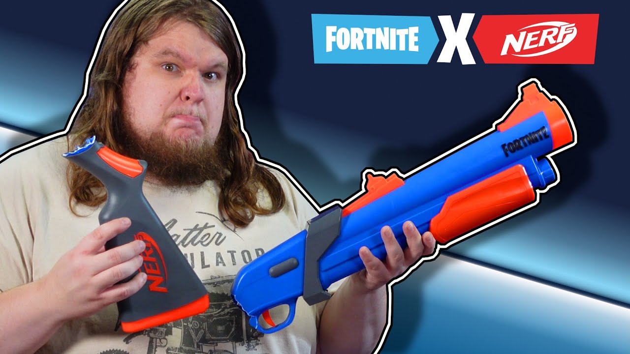 NERF FORTNITE MEGA PUMP SG — худший бластер 2021 года.