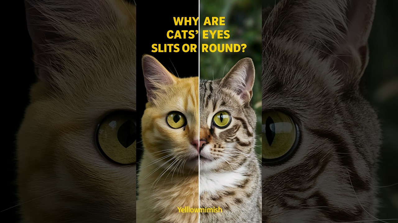 Why do cats eyes change from slits to round  #catlover #pets #catlife @catbehavior228