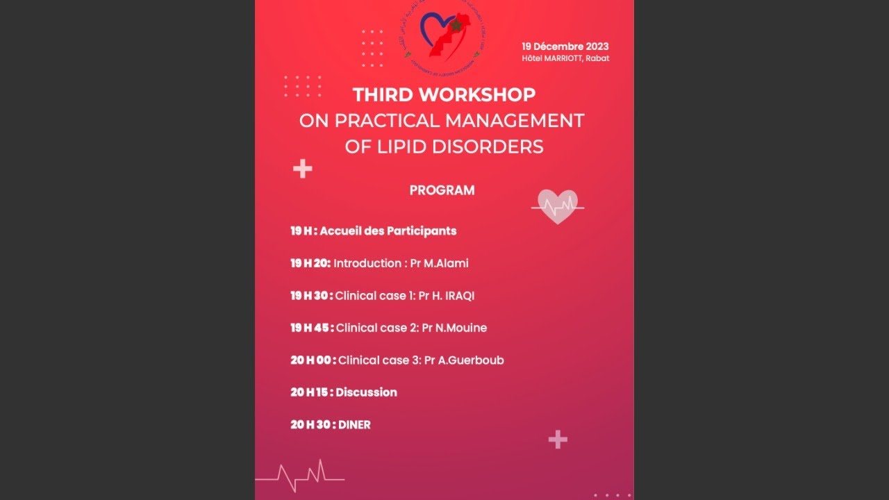 THIRD WORKSHOP ON PRACTICAL MANAGEMENT OF LIPID DISORDERS