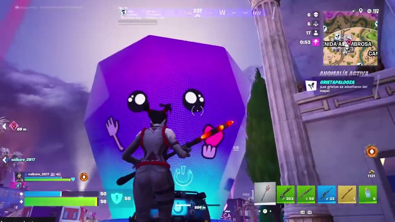 El Final Más impresionante el caos total  #fortnite