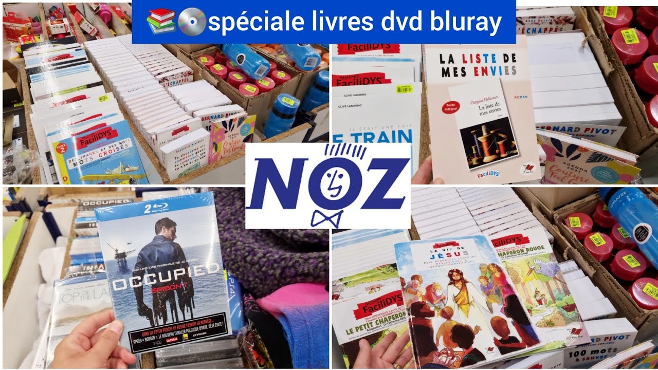 📚💿ARRIVAGE NOZ DVD LIVRES ROMAN BLURAY 22 mai 2021