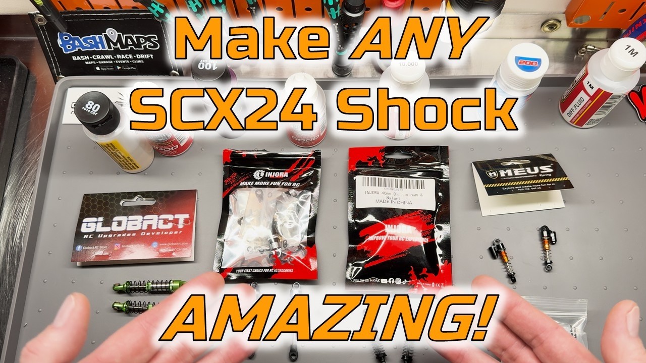 SCX24 Shock Tuning - A Different Approach
