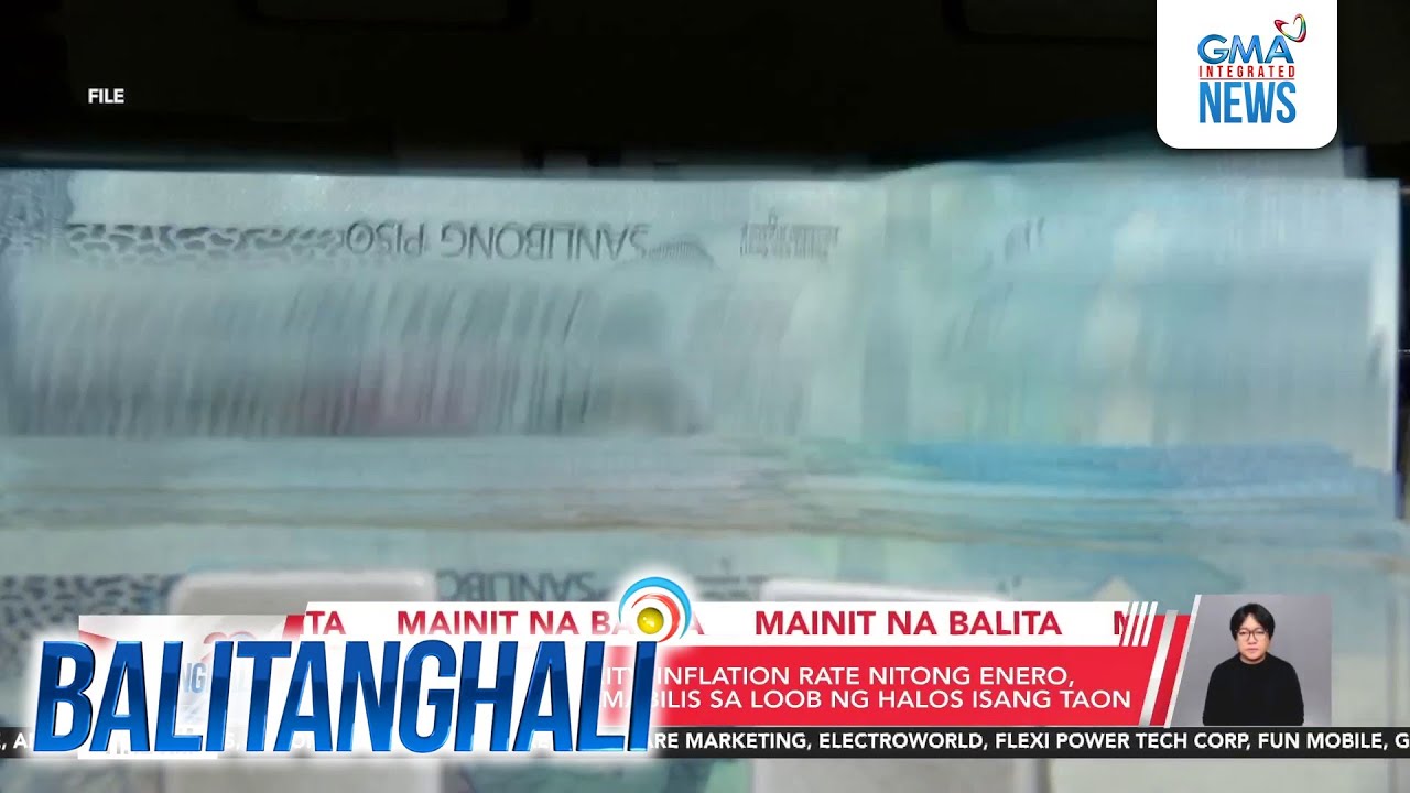 PHL Statistics Authority - Inflation rate nitong Enero, bumilis sa 2%... | Balitanghali