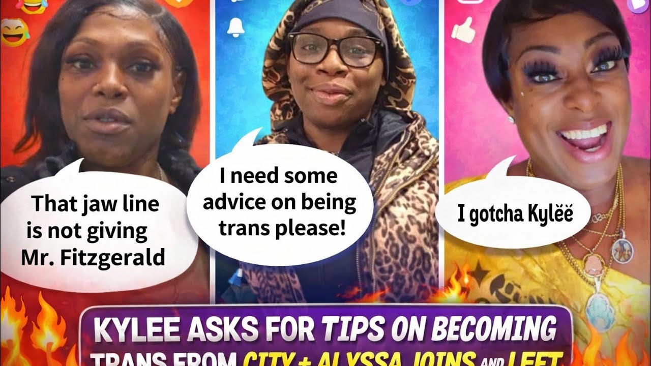 Cousins Rename Kylèè “KY’LESTER”😭She Asks City For Trans Tips &Alyssa Comes In And Eats IT UP!#viral