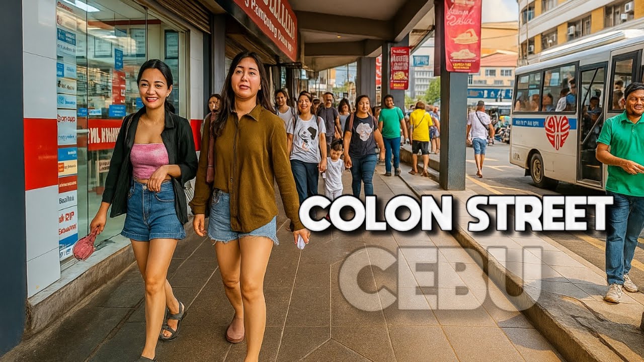 🐵 [HD #CEBU 🇵🇭 ]  What Colon Street Looks Like Today | Saturday Afternoon Update 2025