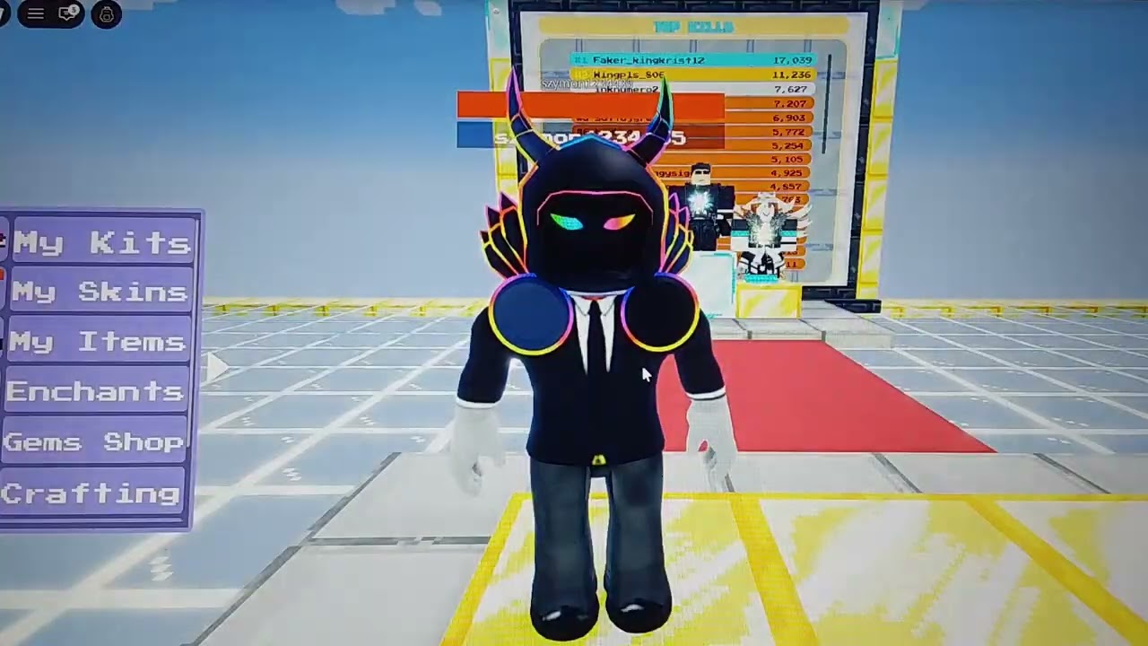 I played mace battle grounds and got 5 kills 