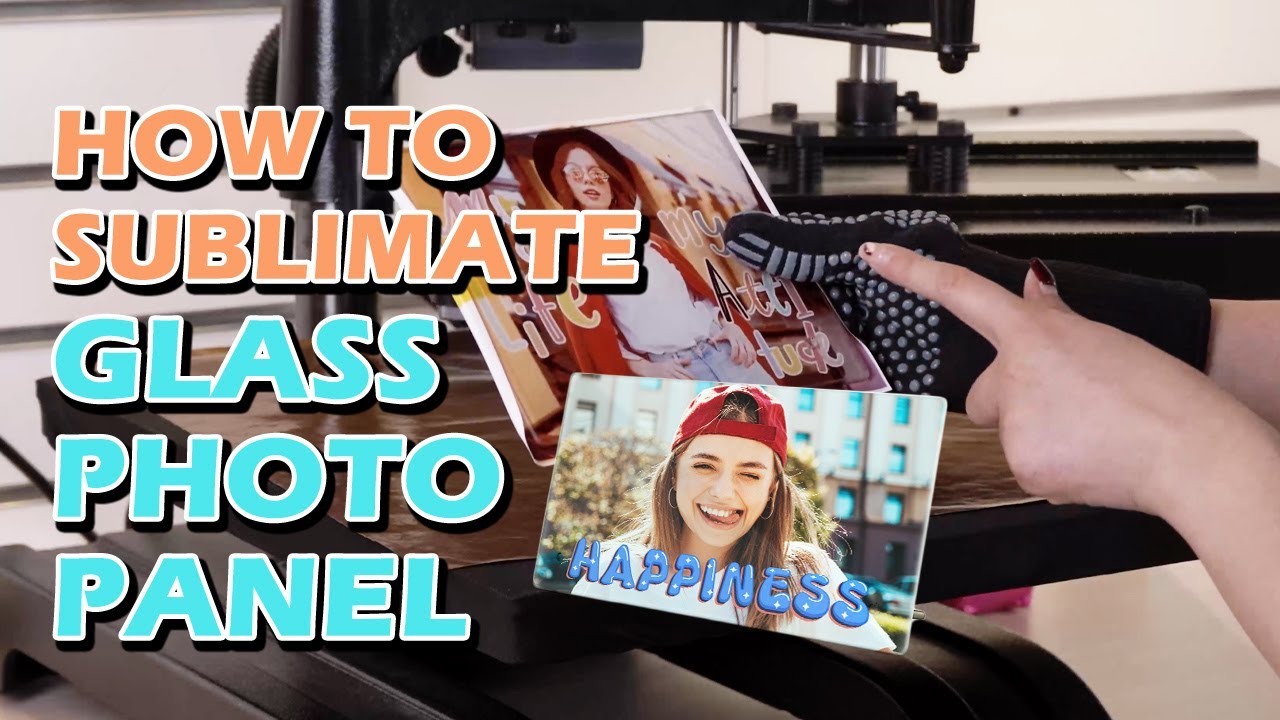 How to Sublimate Glass Photo Panel Step by Step| Sublimation Tutorial