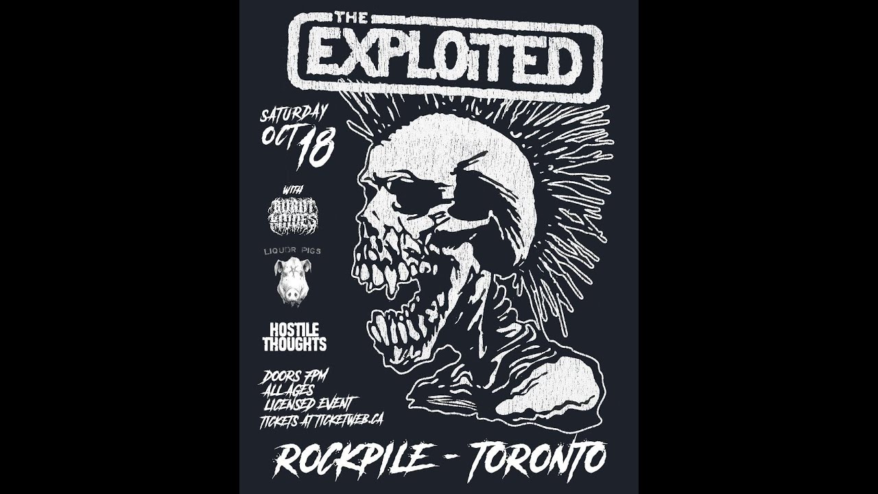 ~ THE EXPLOITED ~ LIVE @ 