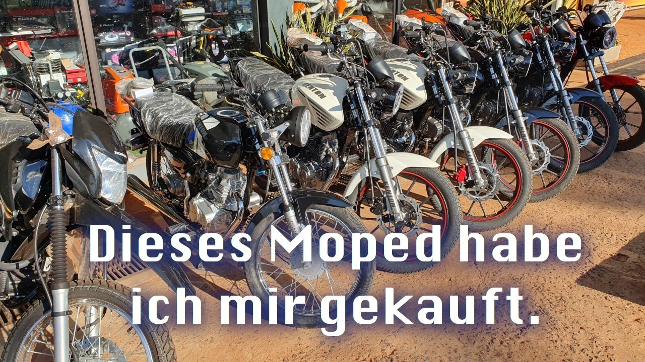 Welches Moped hatte ich mir nun gekauft?