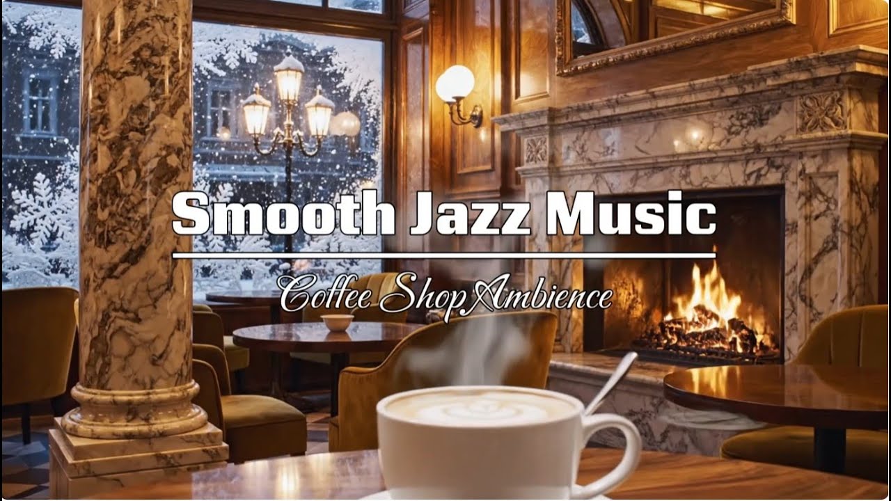 Smooth Coffee Jazz ☀️ Slow Coffee Shop Ambience & Gentle Jazz Instrumental Music to Unwind