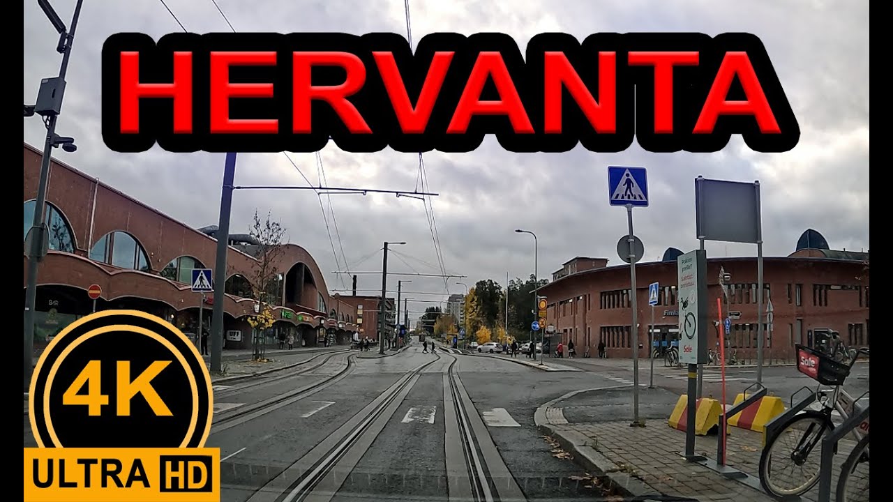 Driving in Finland - Tampere Hervanta