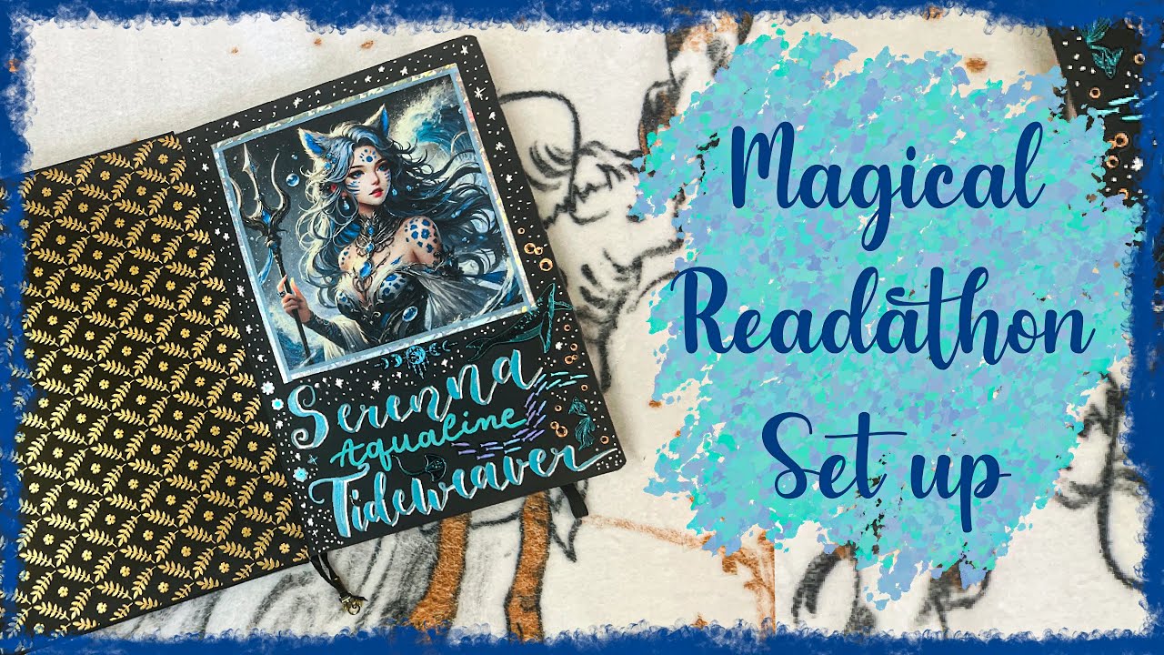 ✨ Magical Readathon Reading Journal Setup | Track Your Fantasy Adventure! 📖🔮