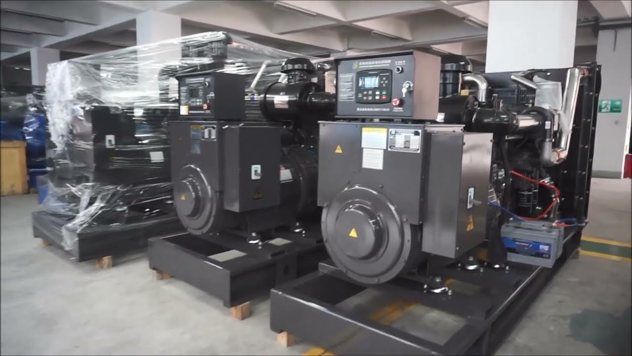 New 250kw Shangchai Diesel Generator Sets with CE and ISO Certifcate