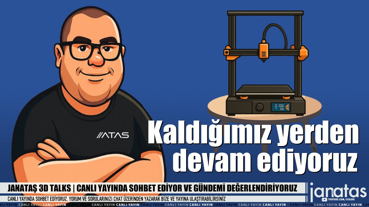JanAtaş 3D Talks | Kaldığımız yerden devam ediyoruz!