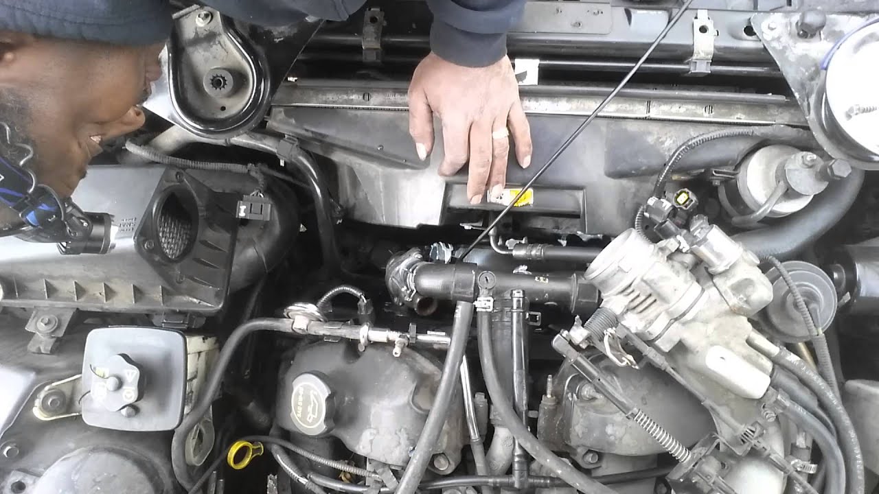 Removing thermostat 2001 Lincoln ls v6