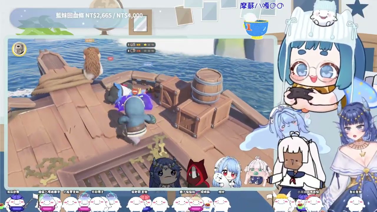 1/6【遊戲連動】猛獸派對與很多朋友同樂~｜四周年大合照列印可以去DC下載�