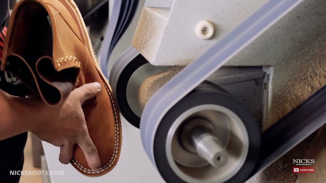 World's Toughest Wedge Sole Boot: How It's Made - Nicks Handmade Boots