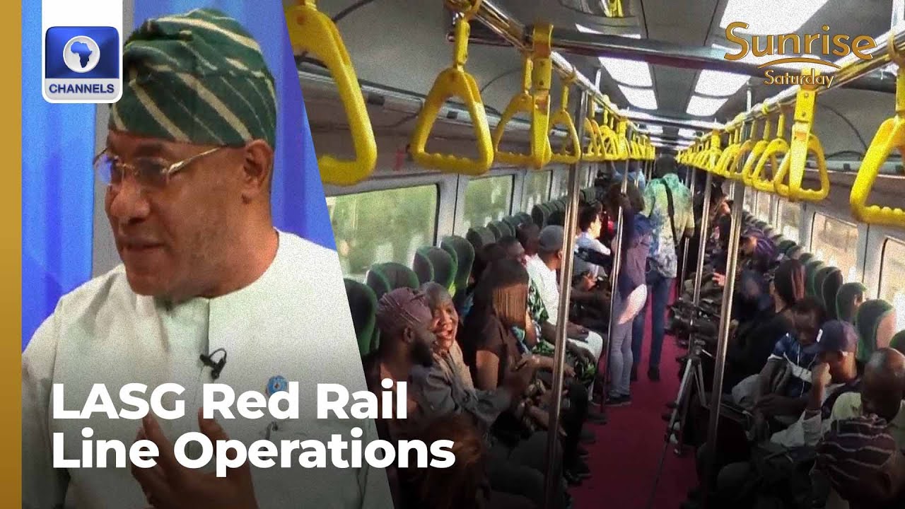 Lagos Is Progressing, LAMATA Rail Transport Director Reviews Progress Of New Red Rail Line Operation