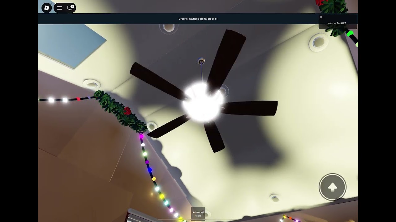 (100 Subscriber/Christmas Special) Ceiling Fans In A Christmas Roblox House (Read Description)