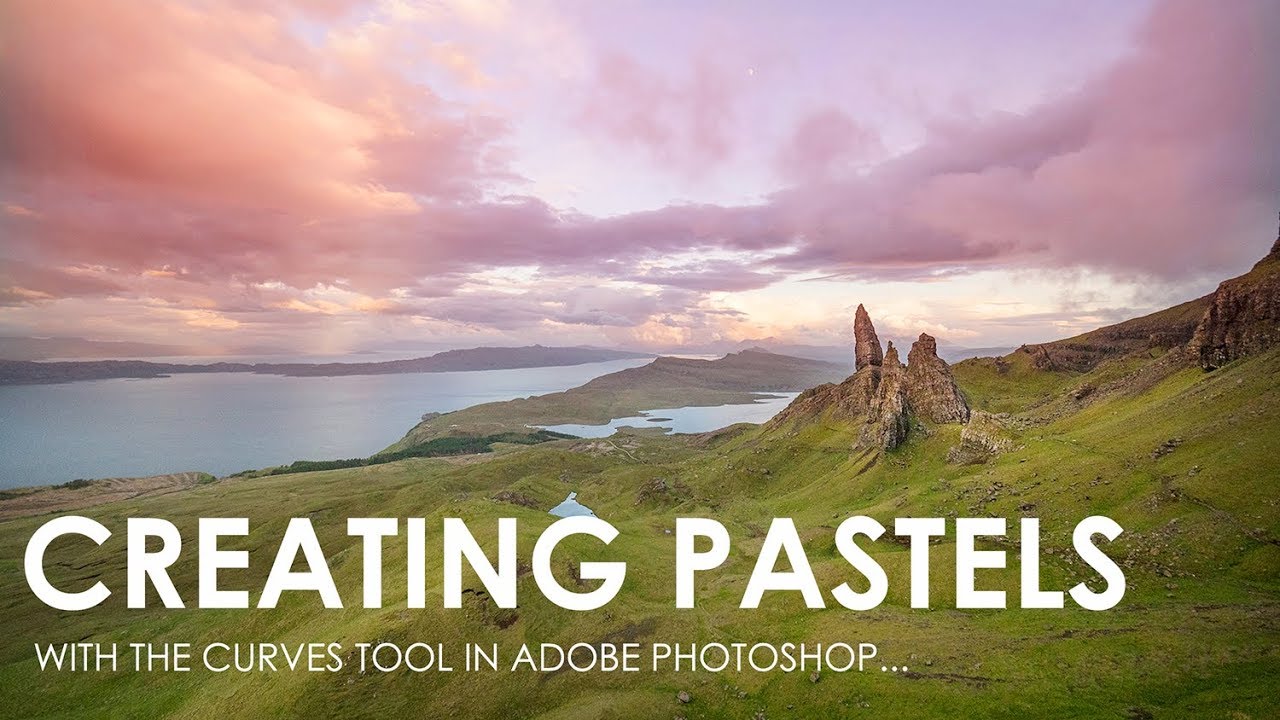 PHOTOSHOP: Creating Pastel tones with the Curves Tool