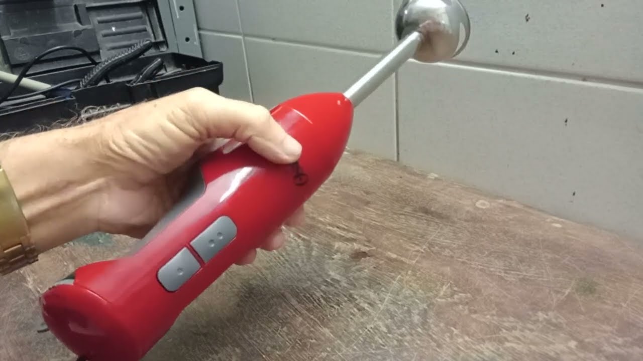 COMO DESMONTAR, COMO ABRIR, BATEDEIRA DE IMERSÃO OSTER. MOD: FPSTHB2615R-057.