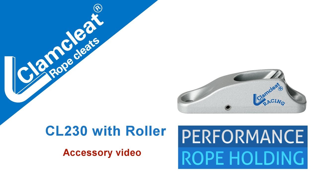 CL230 and accessories - Ideal for dinghies and sun shades | Clamcleats Ltd
