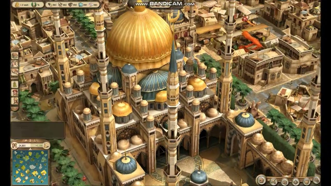 My Top 3 Biggest Cities In Anno 1404