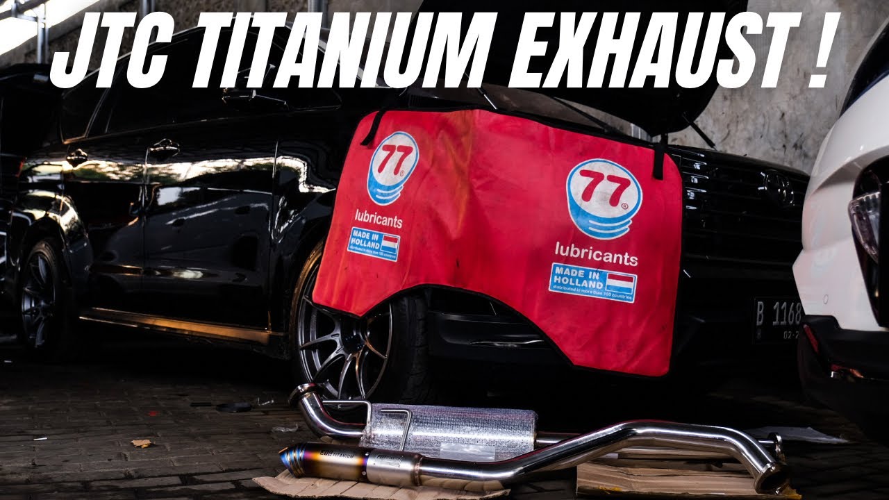 JTC Titanium Exhaust Installed !
