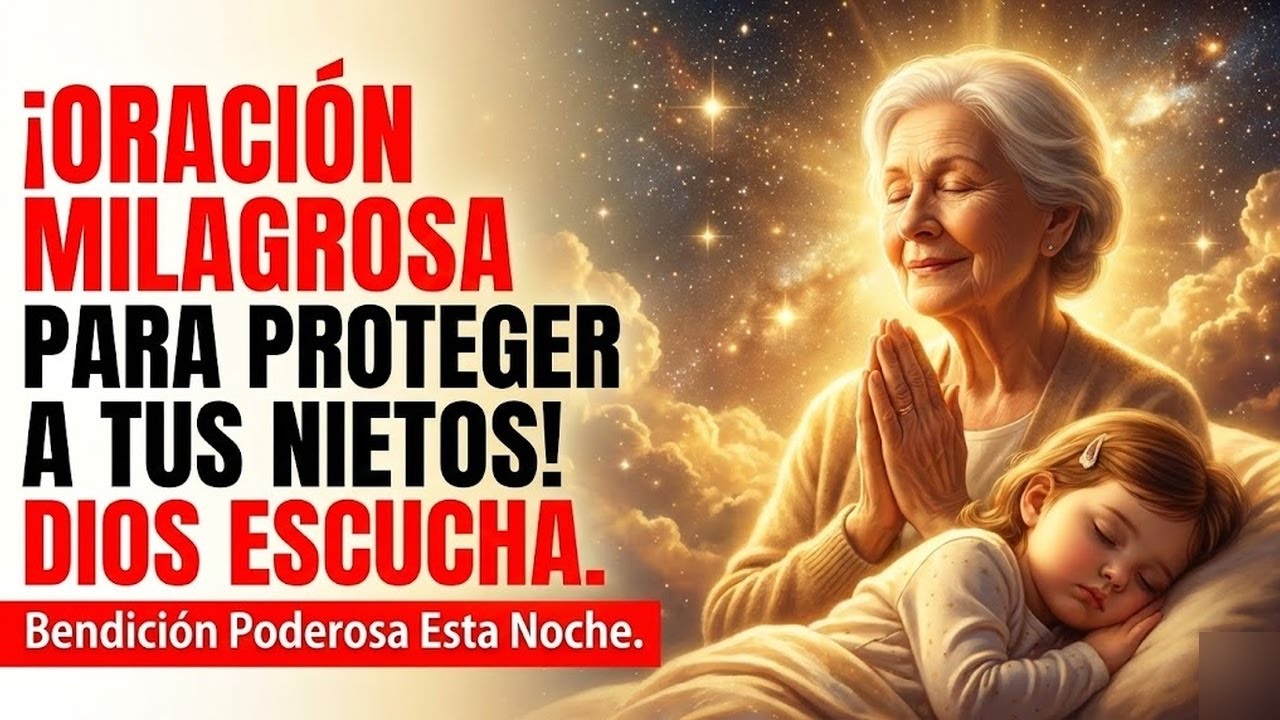 Oración Por Los Nietos — Que Dios Cubra a Cada Uno Con Su Manto De Amor