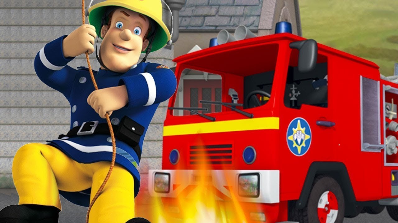 NY Brandmand Sam Dansk 2018 🔥🚒Kører til redning - 45 minutters eventyr 🌟 Tegneserie for børn