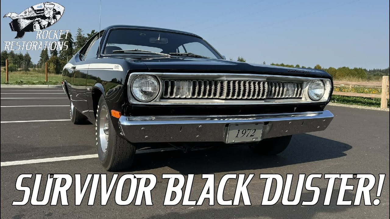 Этот невероятный Plymouth Duster 340 1972 года с оригинальным пробегом 37 тыс. миль — потрясающий...