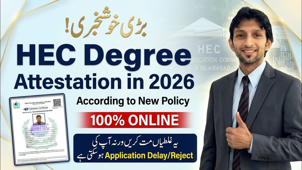 🎓 Процесс онлайн-аттестации дипломов HEC | Новая электронная система аттестации 2026