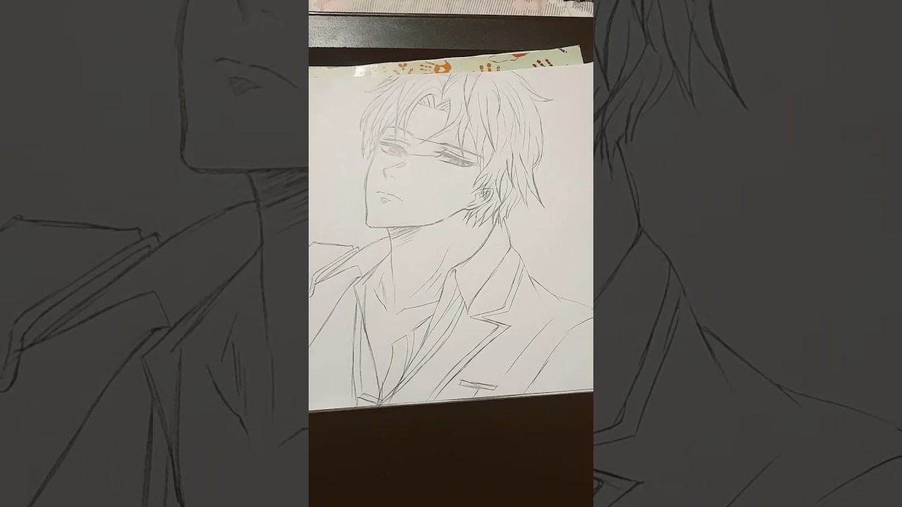 drawing Ayanokoji Alt #anime #music #phonkagressive #animeart#funk #classroom of elite