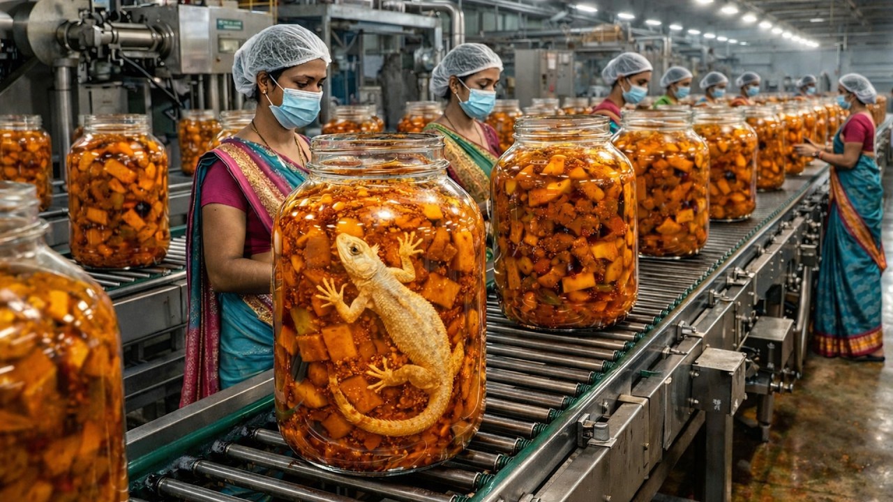 Raw Mango to Achar – Step by Step Factory Manufacturing Process