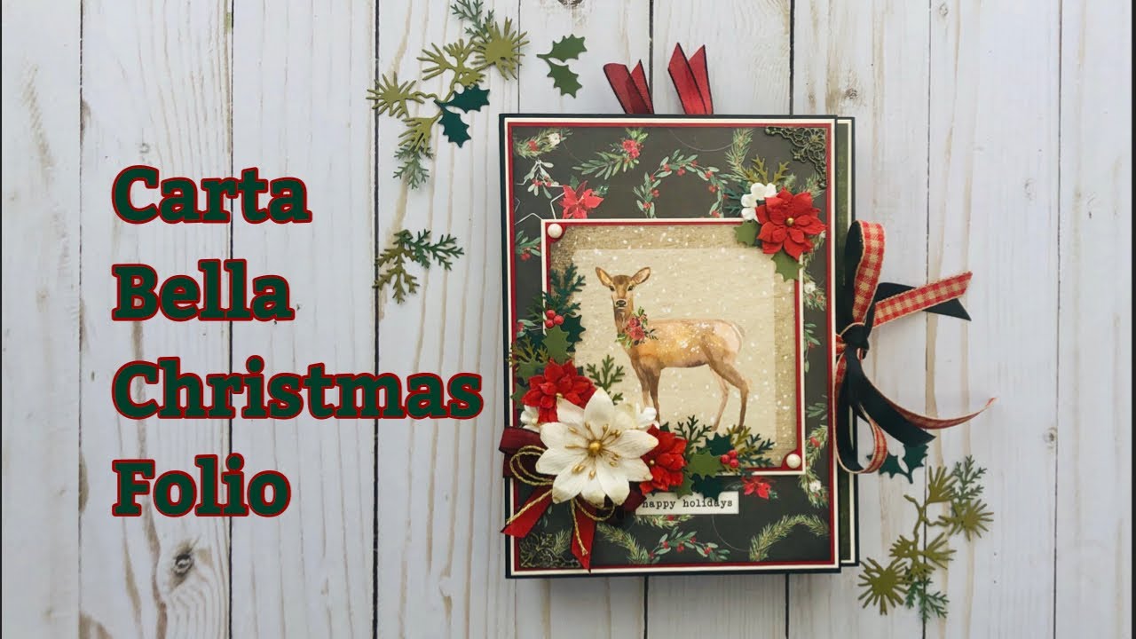 Рождество в июле 2020 г., № 8: Carta Bella Christmas Folio. Также использовано Photo Plays Folio2.