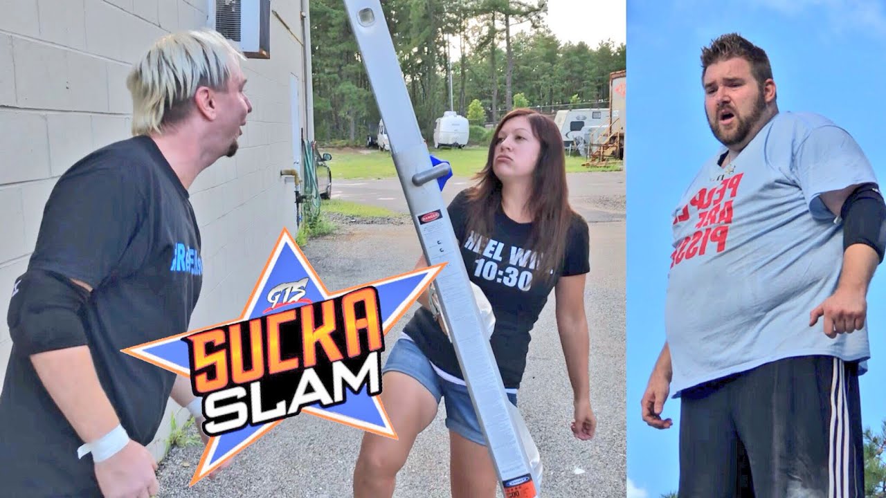 Ellsworth Kisses Heel Wife - Grim vs James Ellsworth for the Youtube Championship