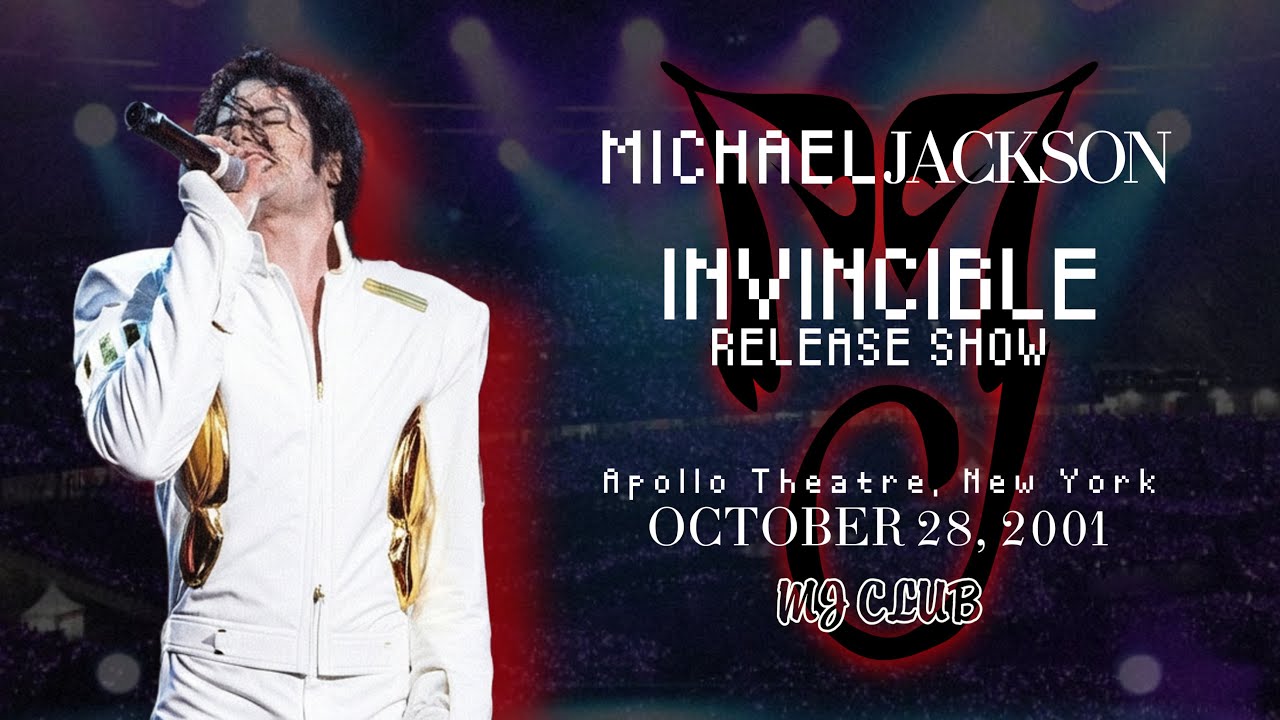 Michael Jackson - Invincible Release Show (Live At Apollo Theater | Oct. 28, 2001) | MJ CLUB