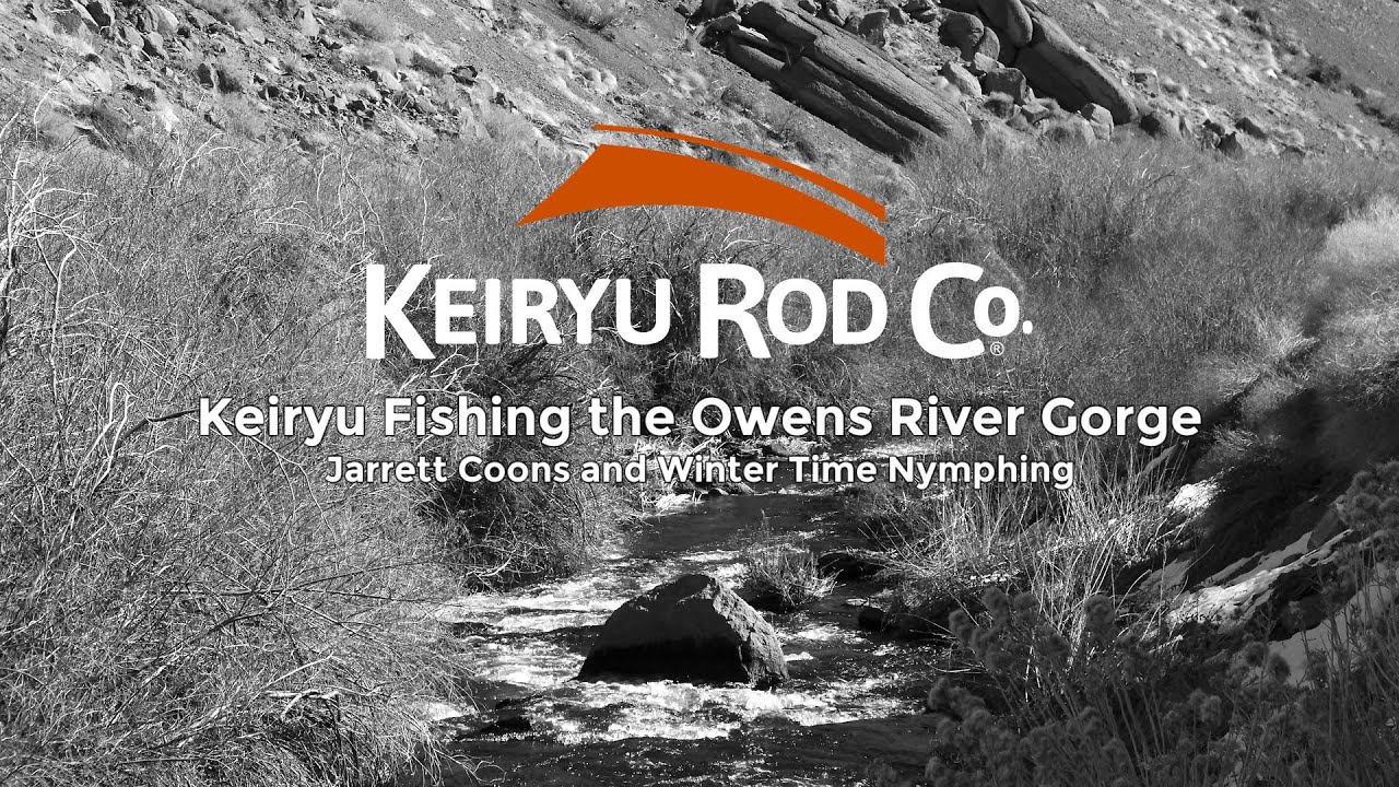 Keiryu (Tenkara style) Winter Time Nymphing the Owens River Gorge