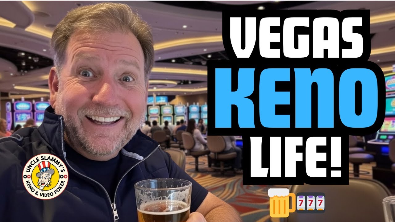 Cleopatra Keno - LIVE FROM VEGAS! 🍺 🎰