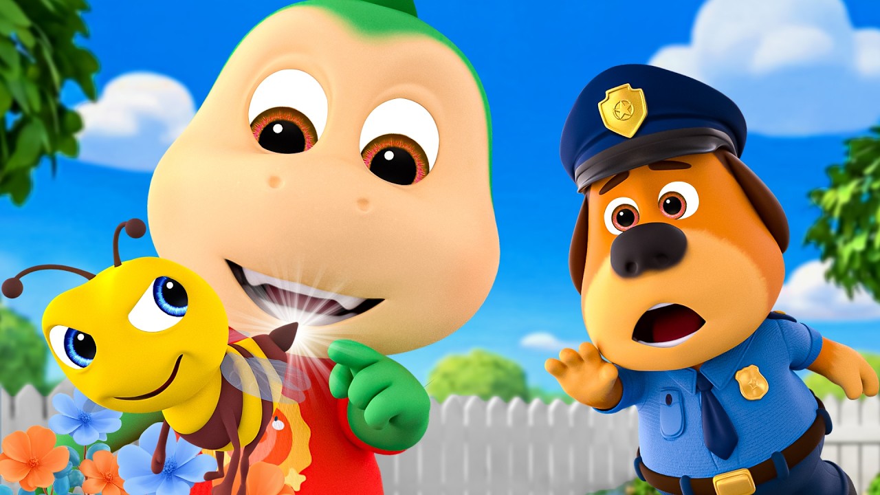 😱 Oh no! ¡SPIKE, corre rápido! 💨 ¡Las abejas se están acercando! 🐝😱 Cuentos para Niños de Fire Spike