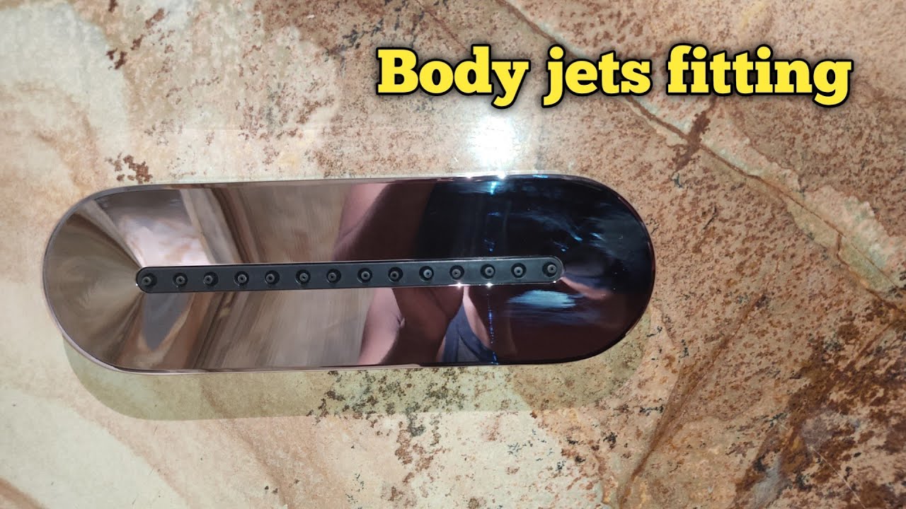 Oblong vichy body spray | Kohler body jets installation | 26300in-cp |