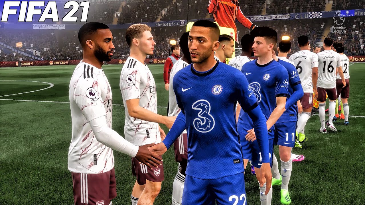 FIFA 21 CHELSEA vs ARSENAL | Gameplay 2021 Premier League By Mzpanda Gaming