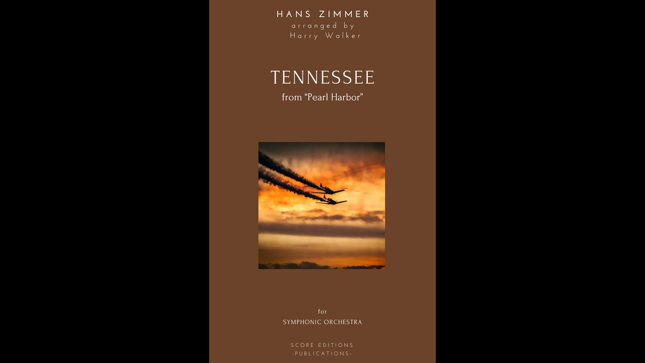 Tennessee &ndash; Hans Zimmer for Symphonic Orchestra (Full Score and Parts)