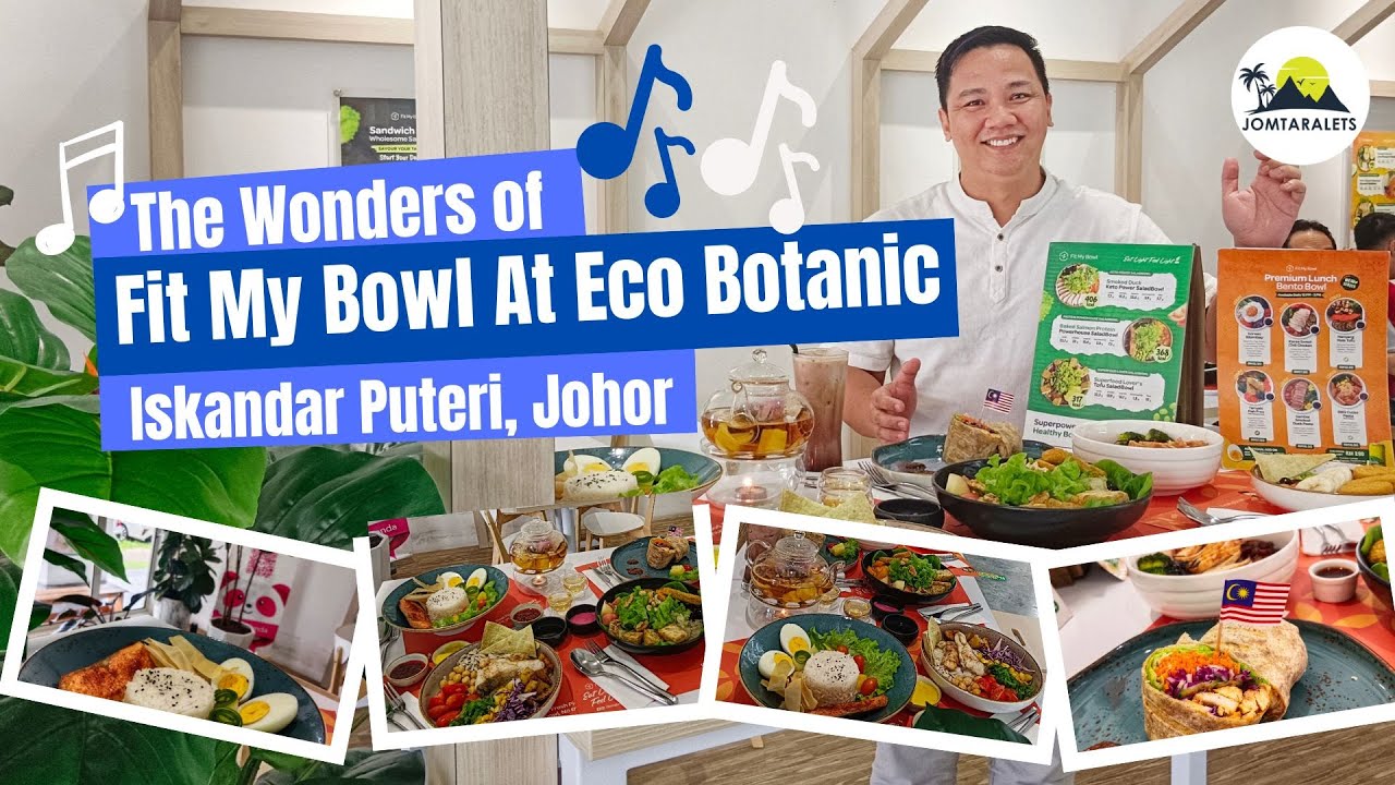 Flavorful Feast at Fit My Bowl | Musical Food Adventure  🌿🍣 Adventure