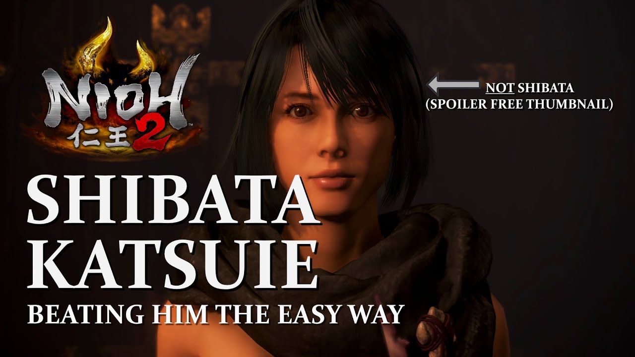 NIOH 2 - Beating Shibata Katsuie Easily With Reaper Skill & Ninjutsu