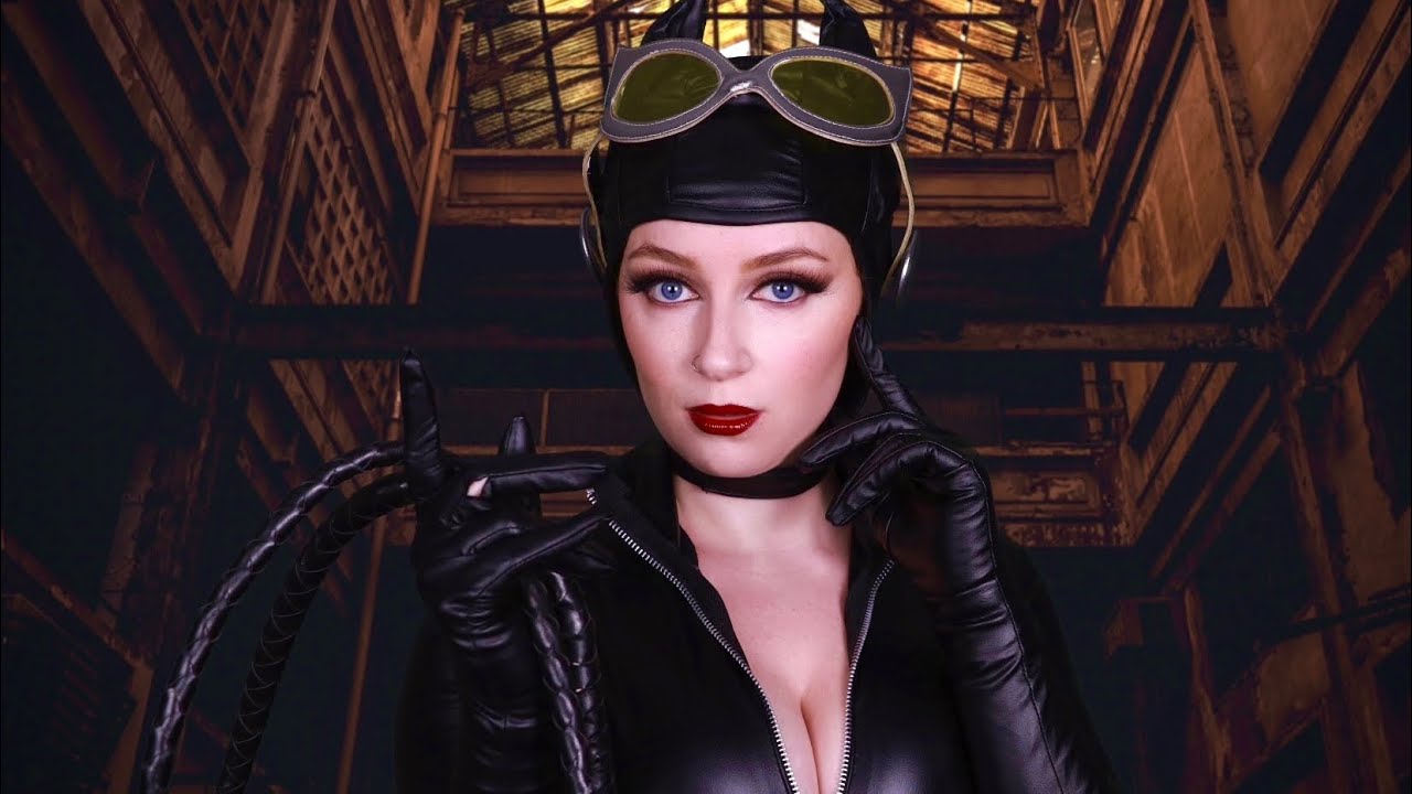 #ASMR | Catwoman Captures You | ROLEPLAY | Leather Sounds, Tape, Soft-Spoken